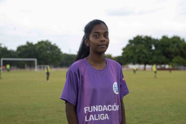 In the World of Soccer: A Day in the Life of Anusha
