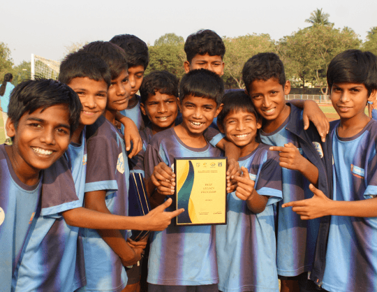 RDT Sports for Development Programme won the AIFF Legacy Award (India) (2024)