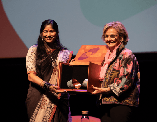 Anne Ferrer awarded with the Ciutat De Vic Award for her commitment to working for the rural communities in India, Spain (2026)